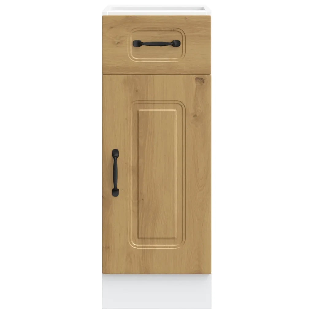 Base da Cucina Kalmar Rovere Artigianale in Legno Multistrato