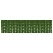 Schermo per balcone con foglie-Pannello per balcone Verde 400 x 100 cm