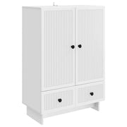 Credenza Bianco 66 x 34,5 x 95 cm Legno ingegnerizzato 893975