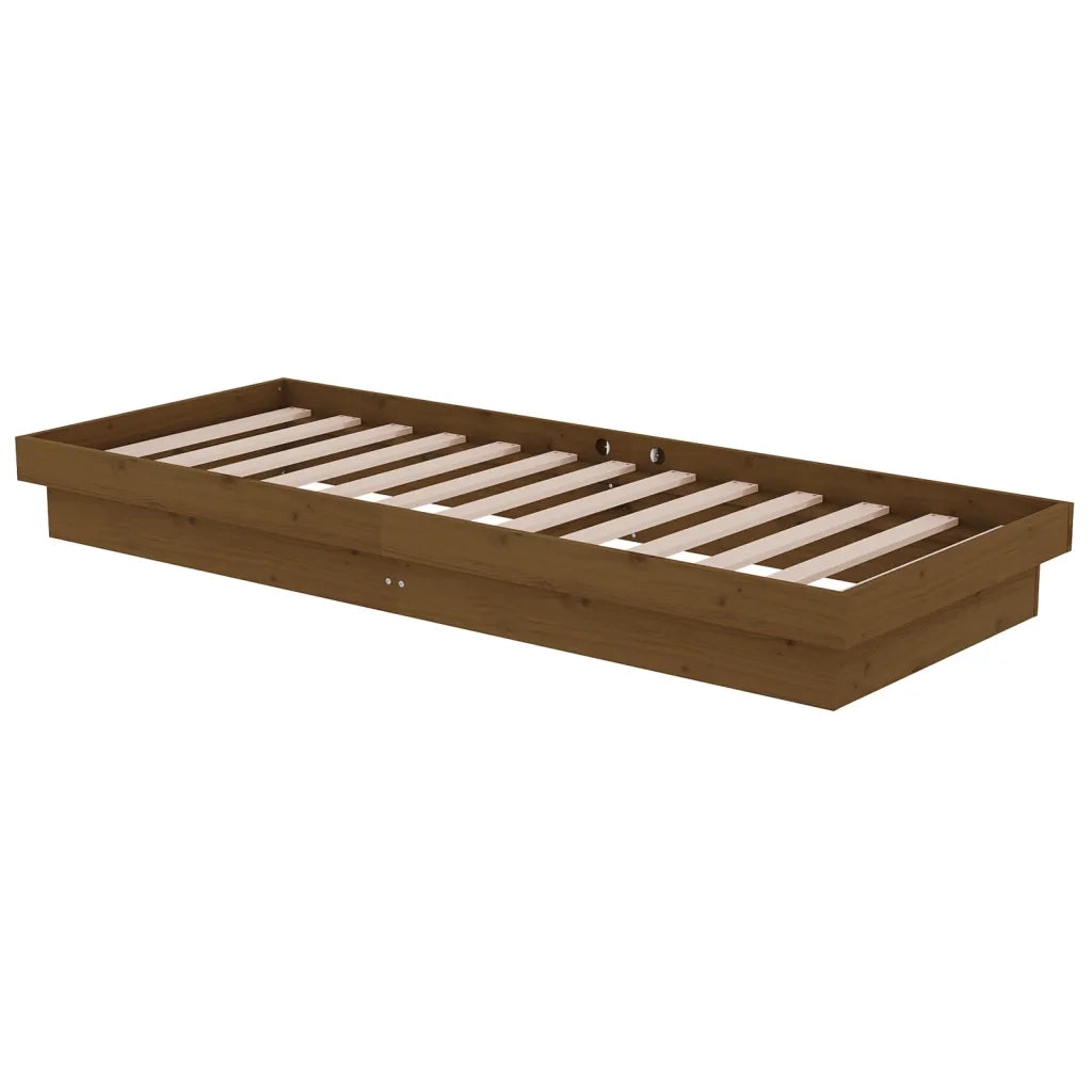 Giroletto senza Materasso Ambra Small Single in Legno Massello 819935