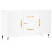 Buffet credenza cassettiera armadio mobile contenitore organizer per cucina soggiorno salotto 100 x 36 x 60 cm legno ingegnerizzato bianco 02_0030159
