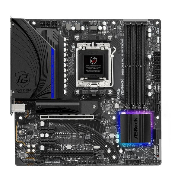 Mb asrock am5 b650 pg riptide 4*ddr5 4*sata3 matx - B650M PG RIPTIDE