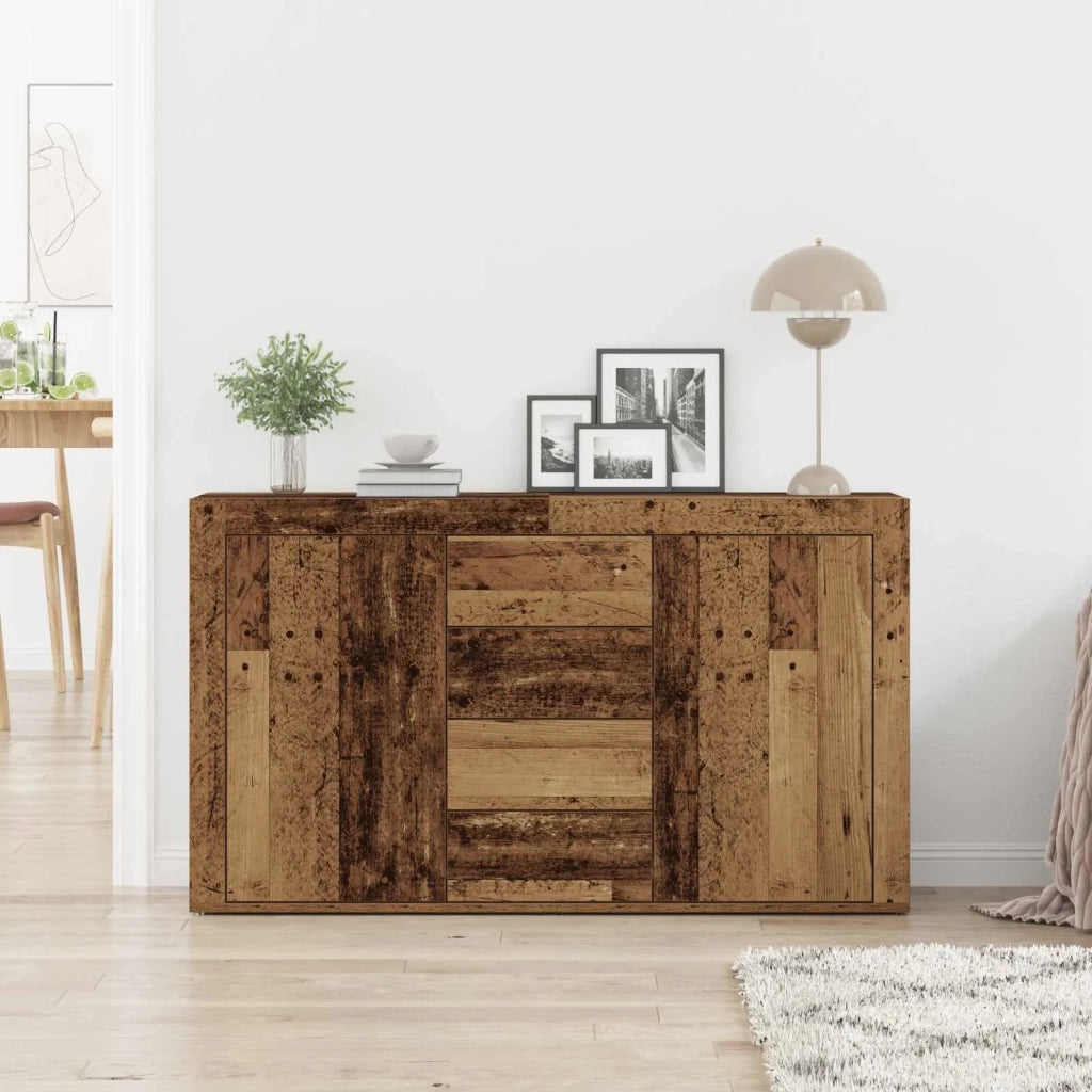 Credenza | Madia | Buffet da pranzo | Armadio da pranzo Legno vecchio 120 x 36 x 69 cm Legno multistrato