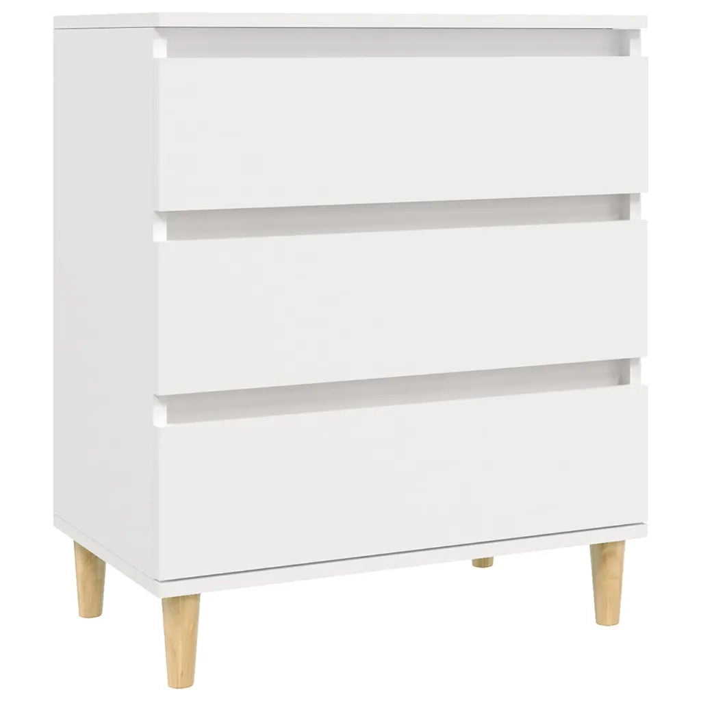 Credenza | Madia | Buffet da pranzo | Armadio da pranzo Bianca 60x35x70 cm in Legno Multistrato