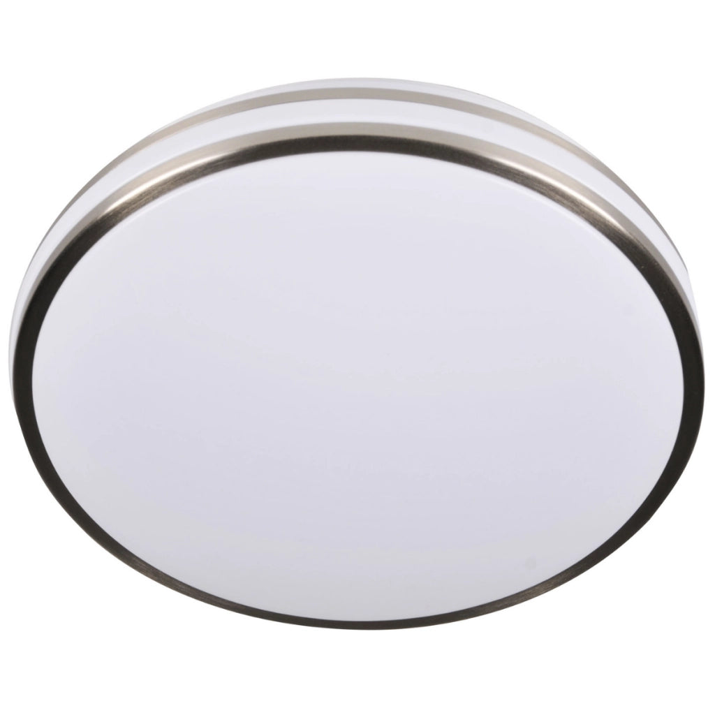 Plafoniera LED Polux Orbit Ø28 nichel 15W 4000K 1600lm