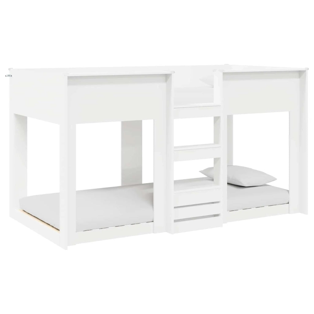 Letto a Castello per Bambini Bianco 100 x 200 cm