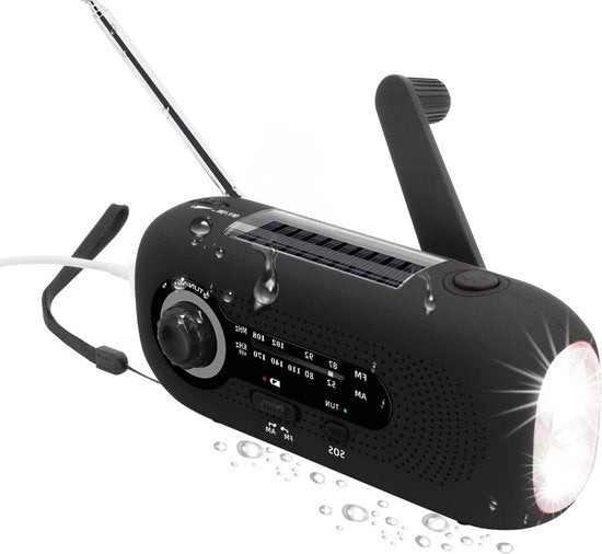 Radio Trasistore a Batterie - Design Classico per Interno ed Esterno - Perfetto per Viaggi o Situazioni di Emergenza - Durata Batteria Lunga per Affidabilità