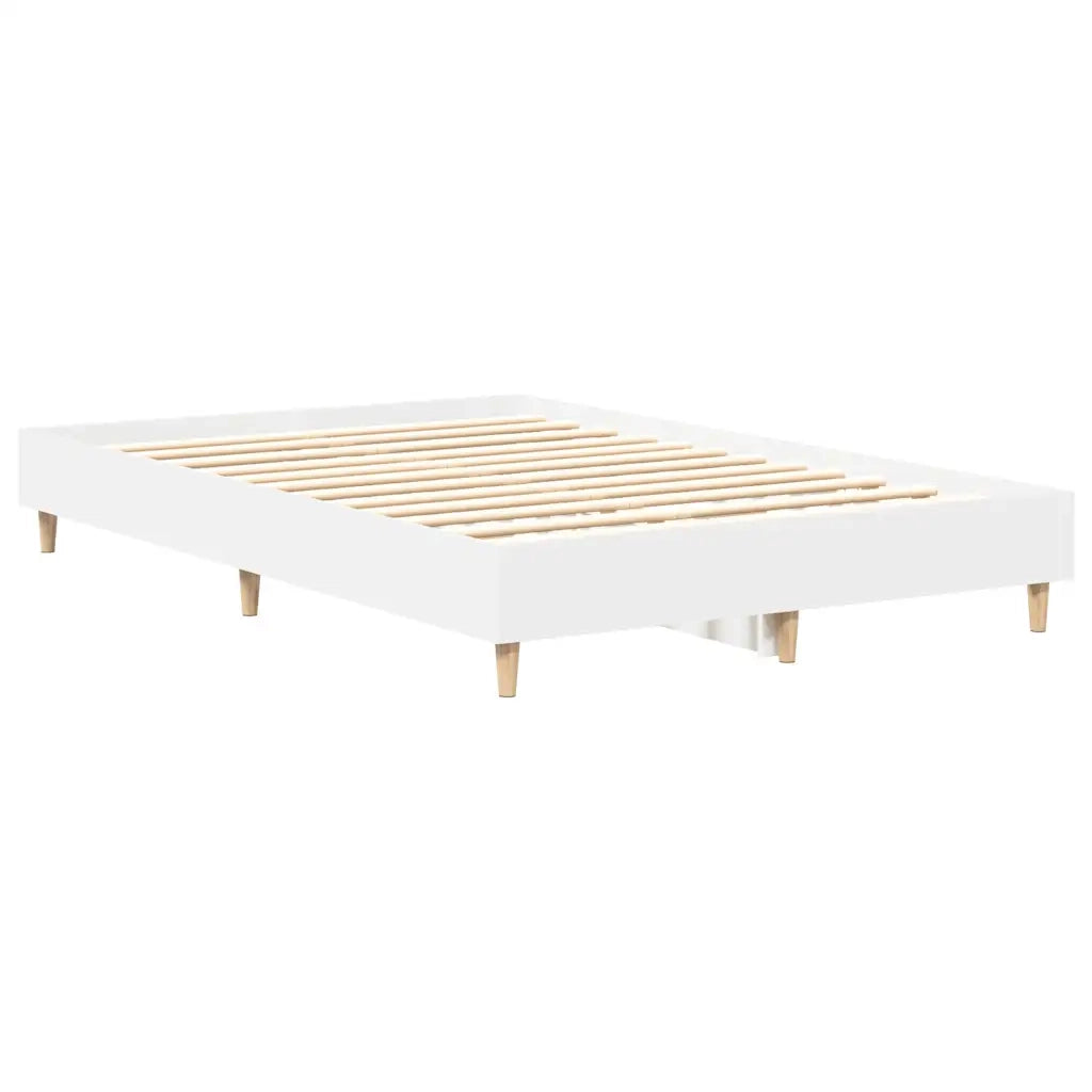 Giroletto senza Materasso Bianco 120x190cm in Legno Multistrato
