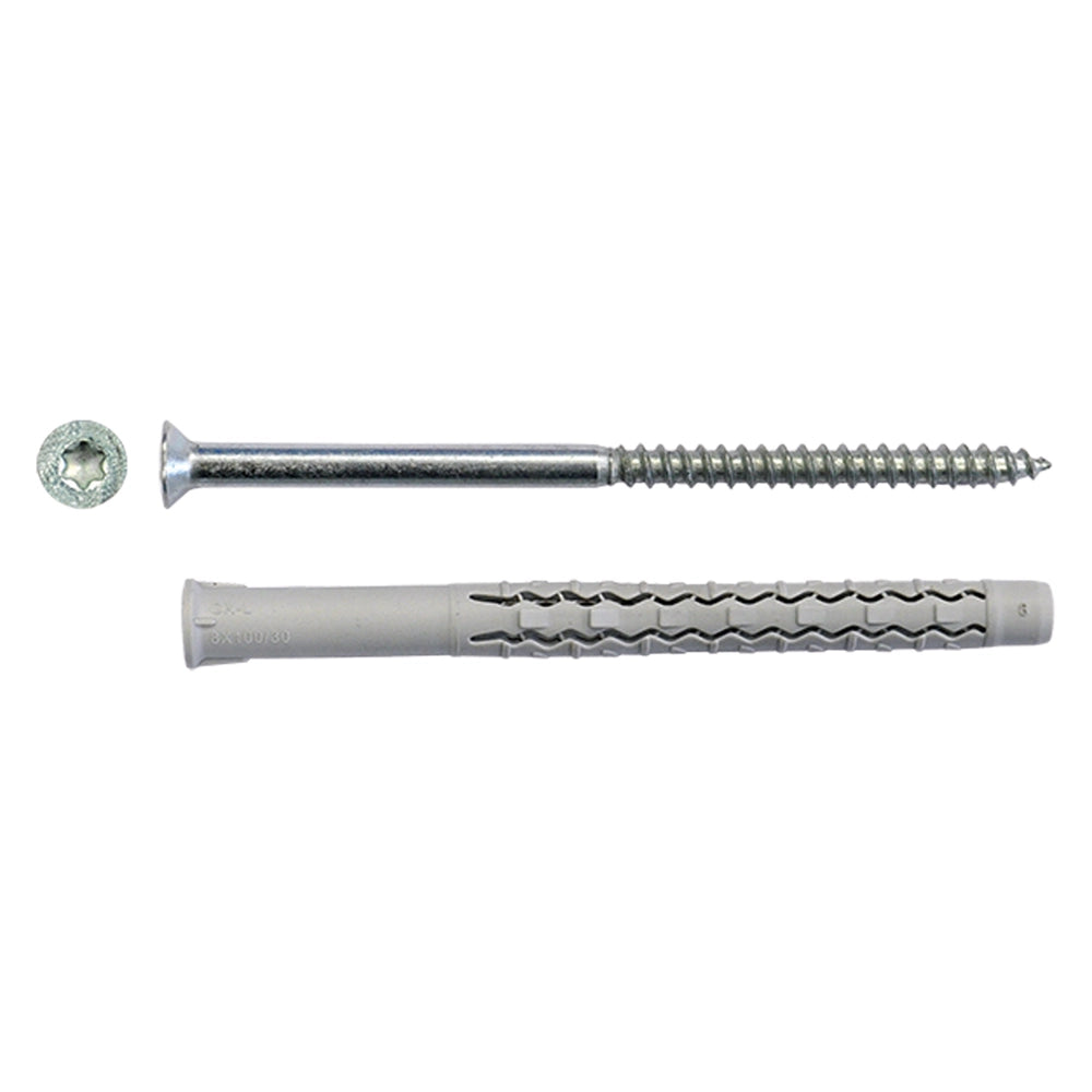 TASSELLO NYLON Gx  L10240VT  mm 10 x  240 T40- 20 pezzi  - G&B