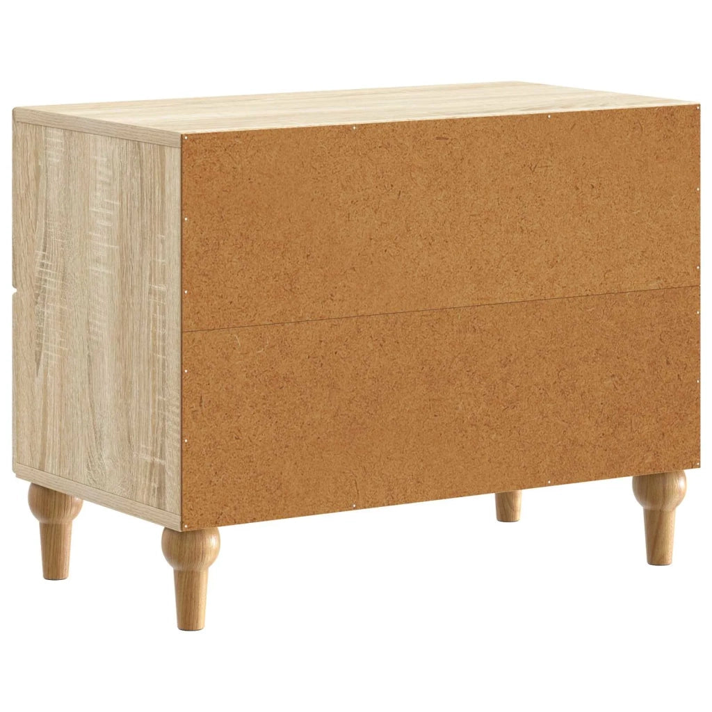 Armadio da Notte con cassetto Rovere Sonoma 62 x 34,5 x 48 cm 894087