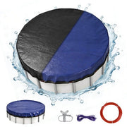 Copertura Piscina Rond Ø366cm Resistente PE Copertura per Ø306cm Struttura Piscina