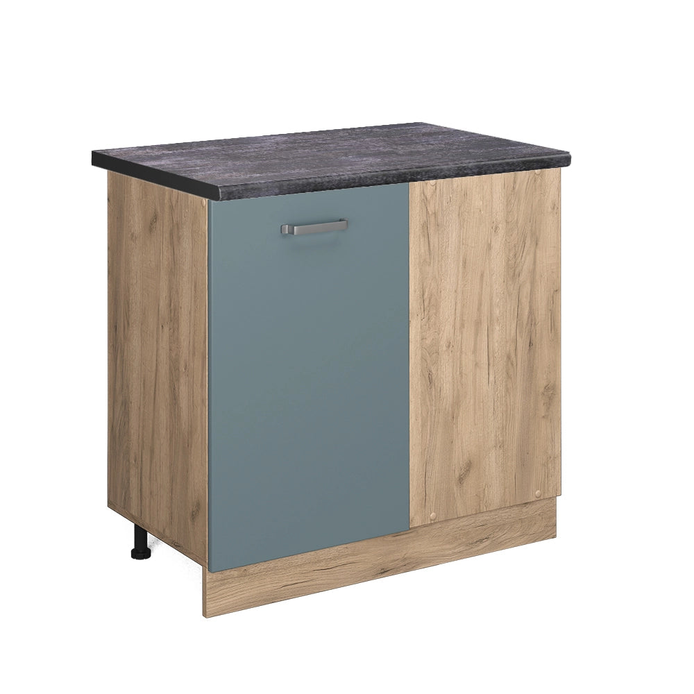 Vicco Mobile ad angolo cucina Grigio-blu 86 cm , PL Antracite