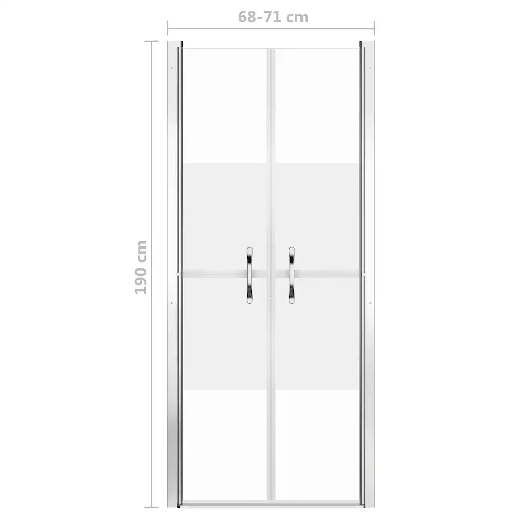 Porta per Doccia in ESG Semi-Satinato 71x190 cm CFW8216904