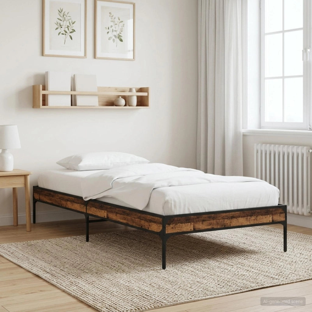 Struttura del letto Legno antico 80 x 200 cm 8009129