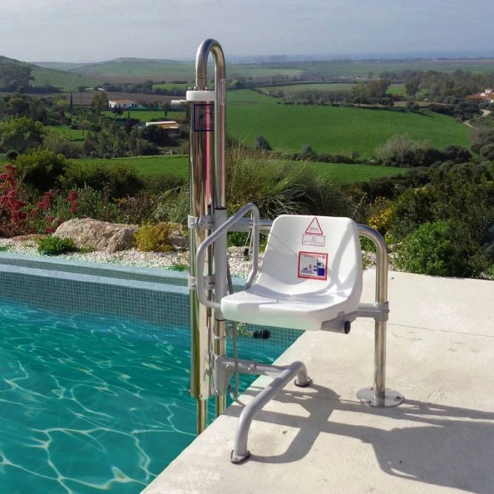 Sollevatore per piscina METALU B-2 fisso smontabile