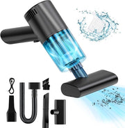 Aspiratore di polvere per auto - Ricaricabile - 4000 mAh - Filtro HEPA - Portatile - Aspiratore di polvere per auto - Casa - Auto - Ufficio