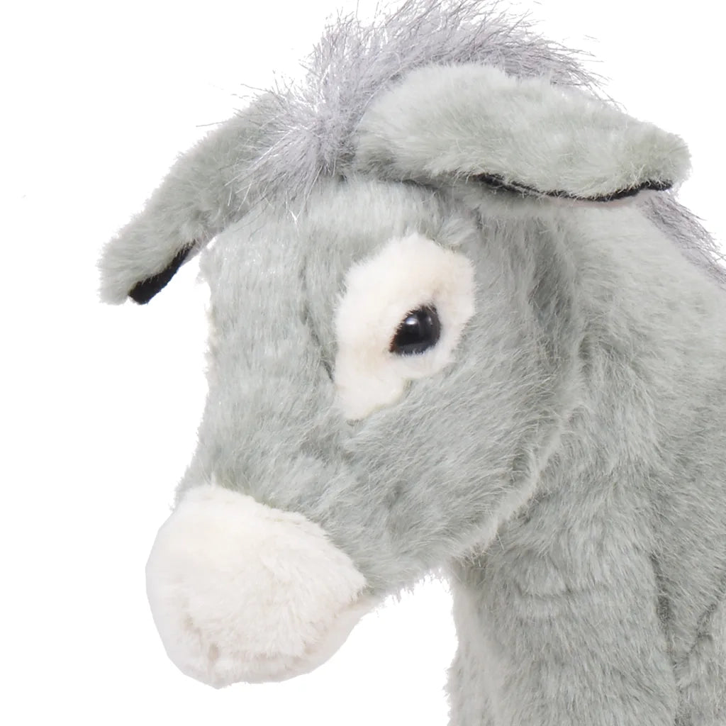 Asino in Peluche in Piedi Grigio XXL CFW3171903