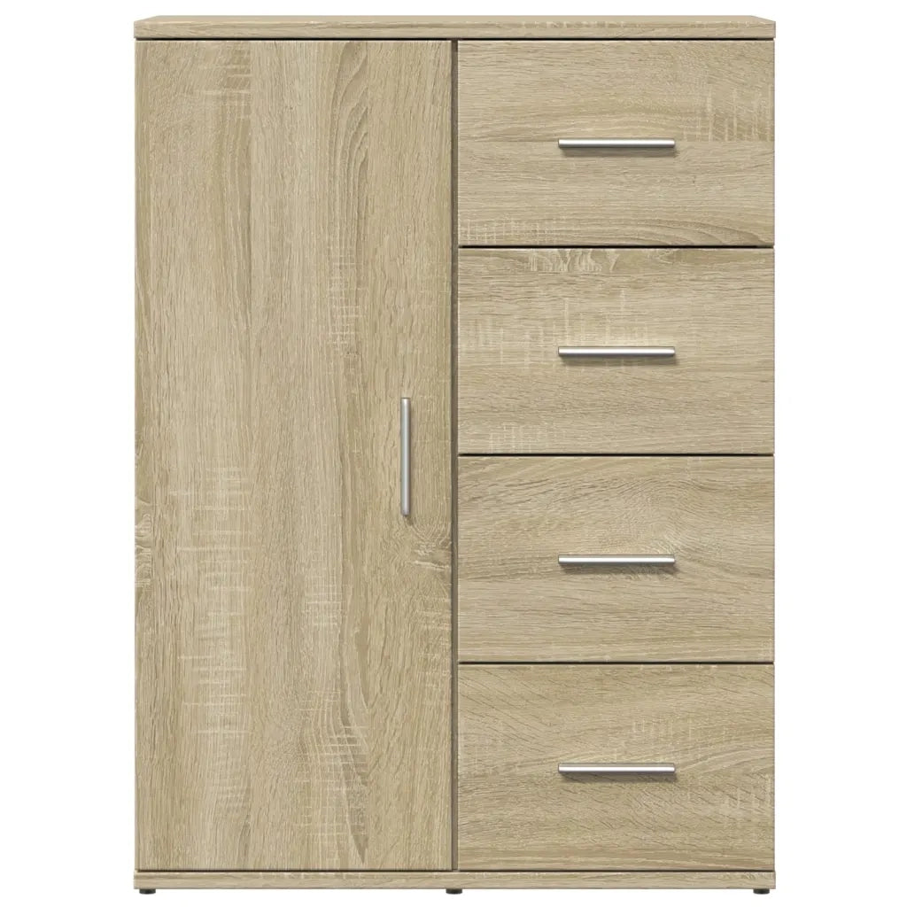 vidaXL Credenza Rovere Sonoma 59x39x80 cm in Legno Multistrato