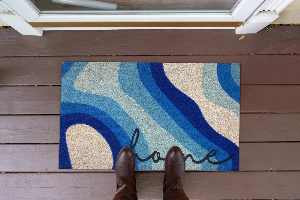 Zerbino Ingresso Casa In Fibra Di Cocco Con Base In Pvc  Hippy2