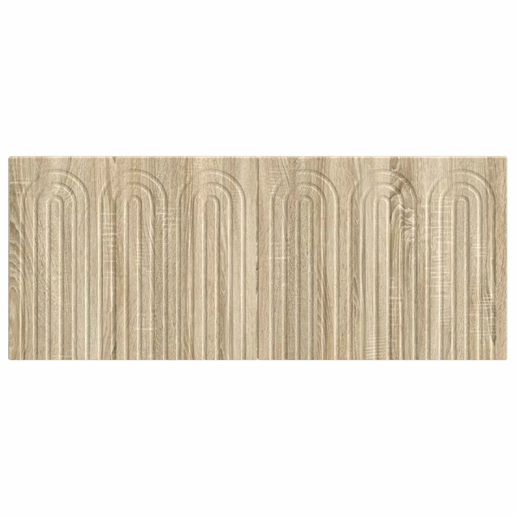 Testiera da Muro ALKMAAR Rovere Sonoma Legno ingegnerizzato 896307
