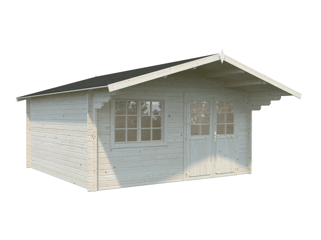 Casetta in legno non trattato Britta A 446X446
