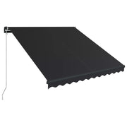 Tenda da Sole | Tenda parasole Retrattile Manuale 300x250 cm Antracite
