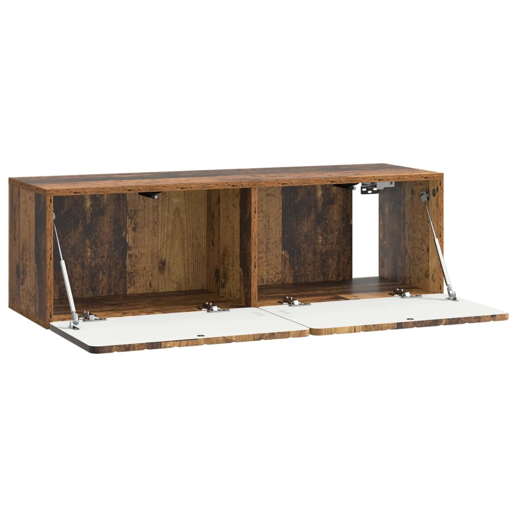 Mobile Porta TV da Muro Legno antico 98 x 31 x 30 cm
