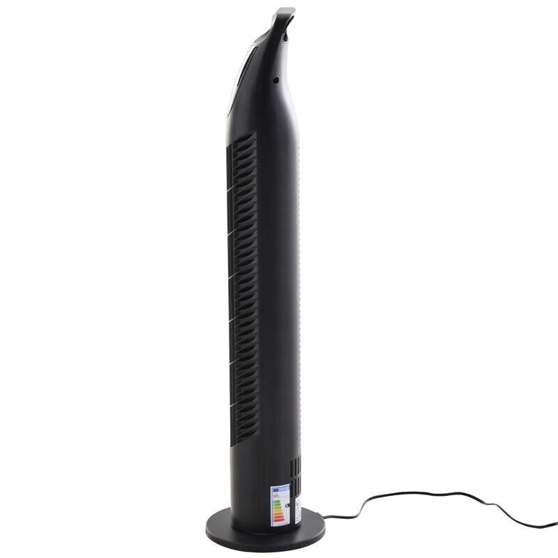 VENTILATORE A TORRE OSCILLANTE CON 3 VELOCITÀ E TELECOMANDO DA 40 W