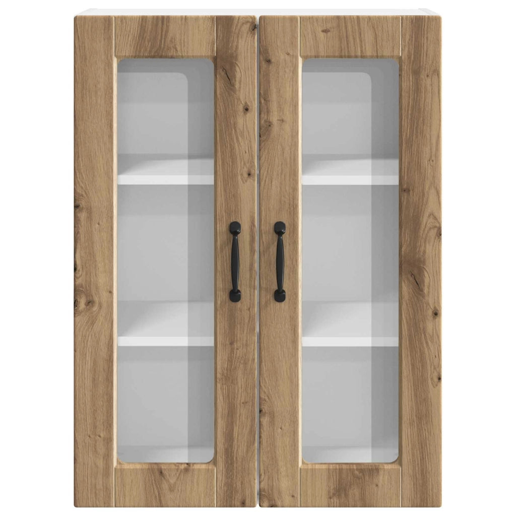 Mobile da cucina moderno a parete 60 x 31 x 80 cm con pratico vano contenitore stile contemporaneo finitura in rovere ingegnerizzato realizzato artigianalmente 02_0054437