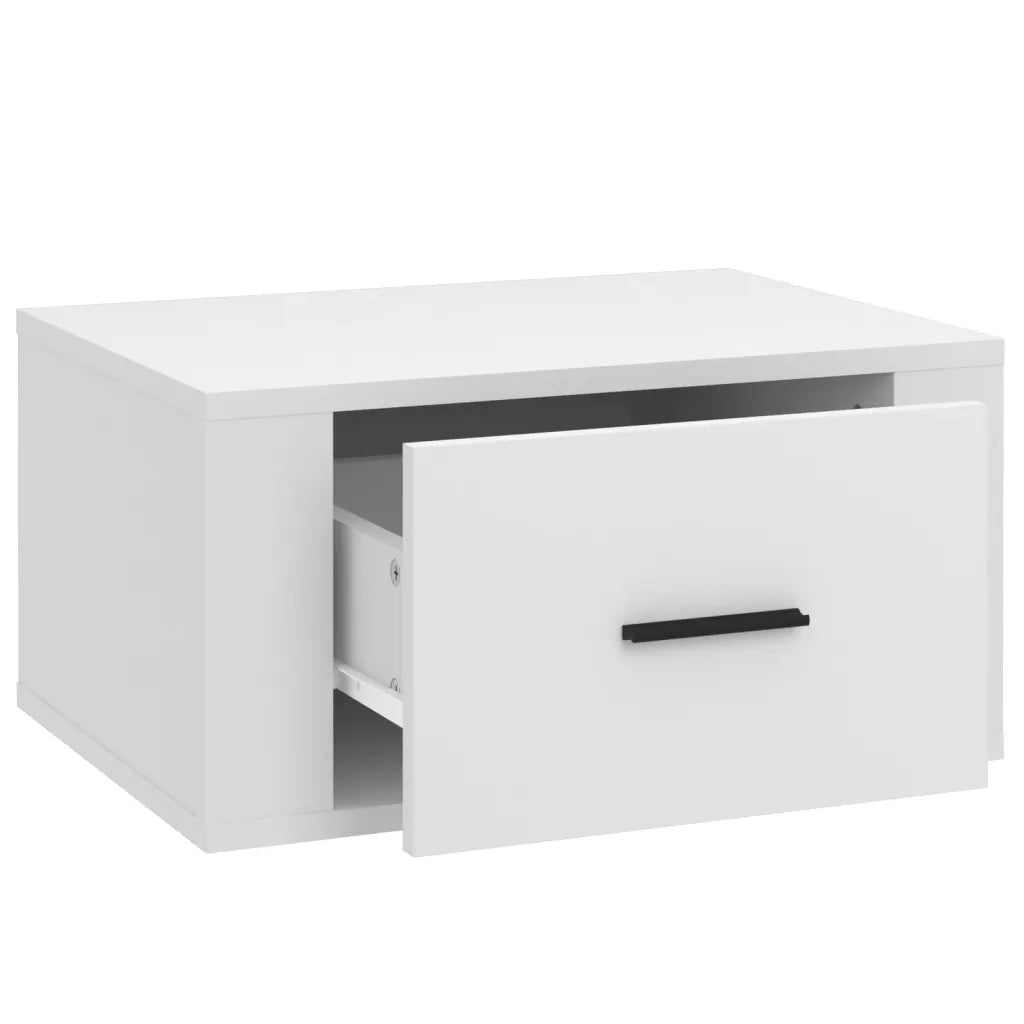 Comodino a Parete Bianco 50x36x25 cm cod mxl 29965