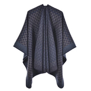 Nuovo scialle da donna, scialle diviso in cashmere con motivo mimetico retr¨°