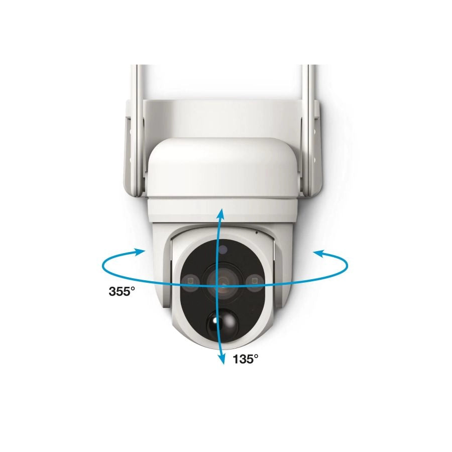 TELECAMERA DI SICUREZZA WI-FI IP DA ESTERNO 2,5K SOLARE DI ADVISEN
