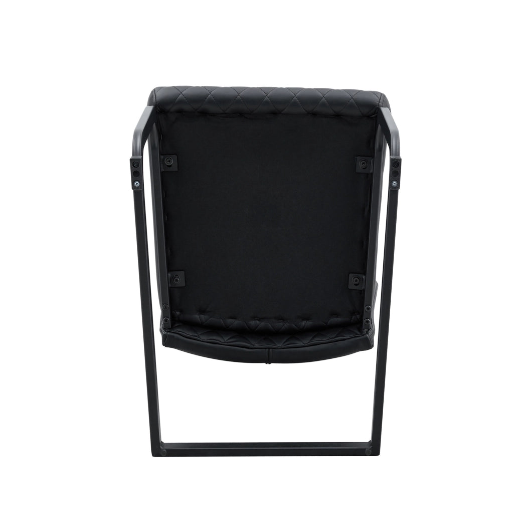 Set tavolo e 2 sedie con tavolo rotondo 60 cm in MDF nero e noce, stile moderno