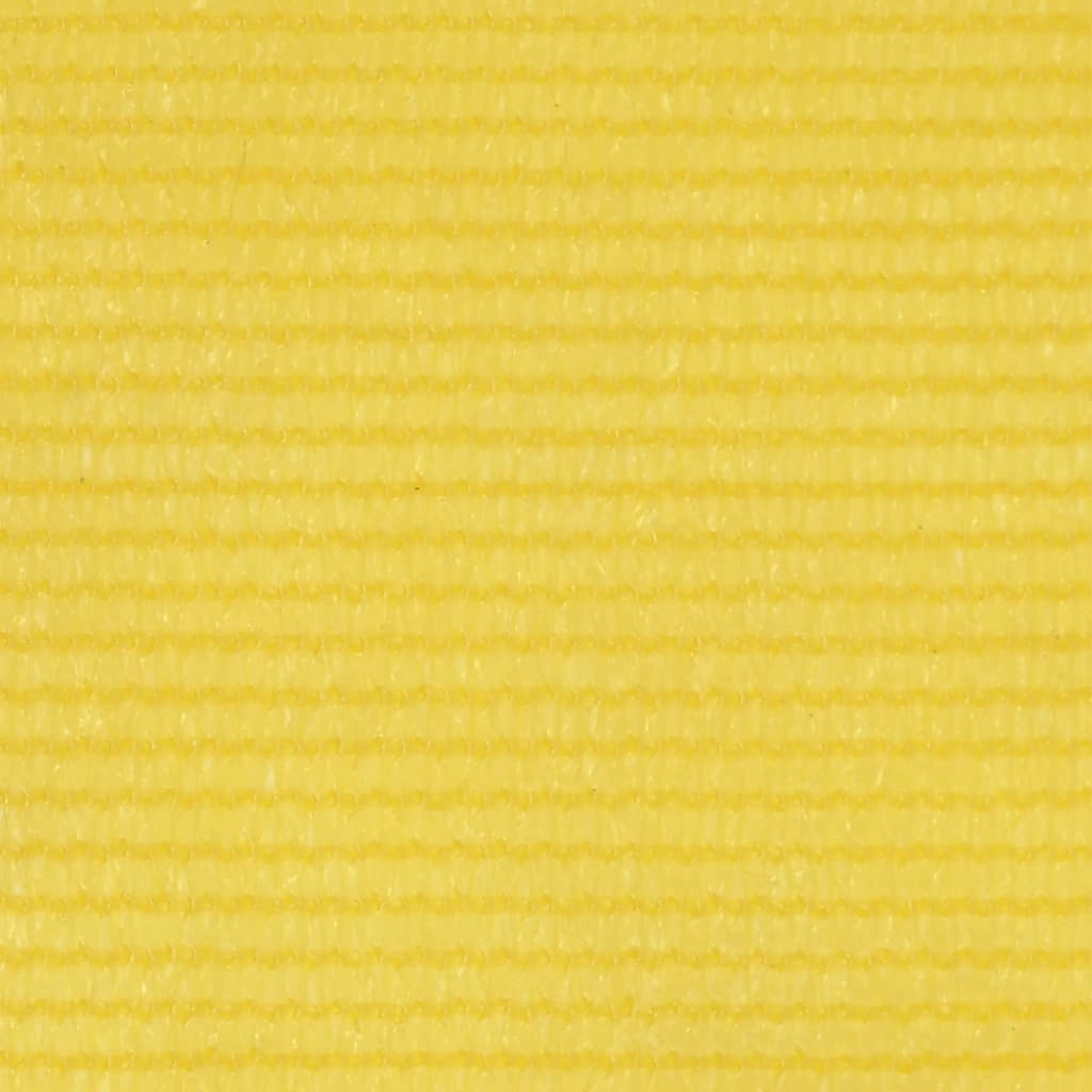 Schermo per balcone schermo per la privacy 75 x 600 cm HDPE giallo 02_0010197