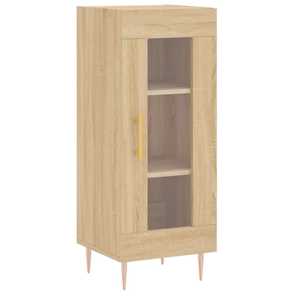 Credenza Rovere Sonoma 34,5x34x90 cm in Legno Multistrato 828783