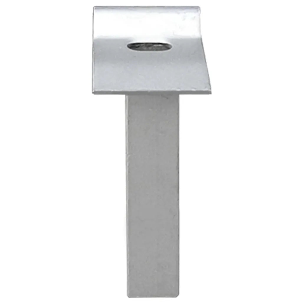 Cancello da Giardino in Rete di Acciaio Zincato 400x175 cm Grigio 143378