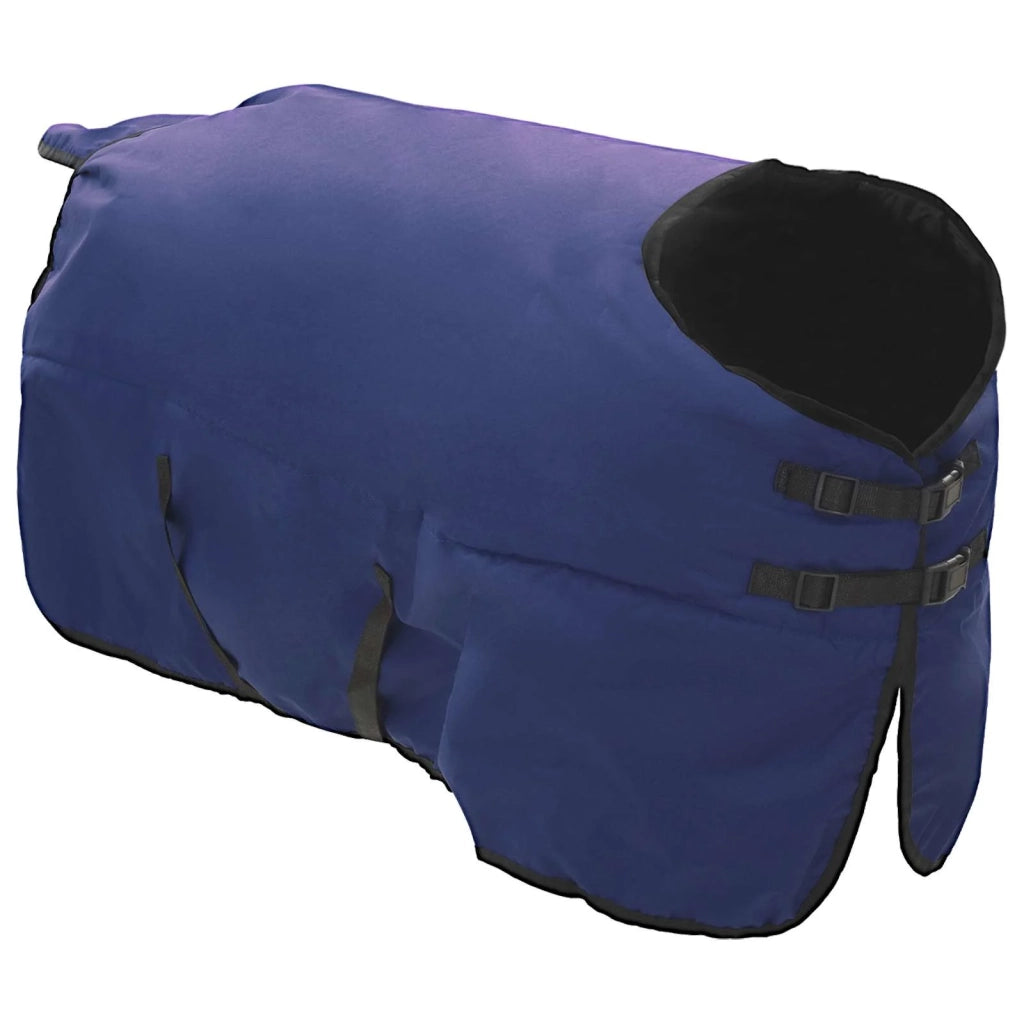 Coperta per Cavalli Verde Scuro e Nero 125 cm Poliestere CFW5580197
