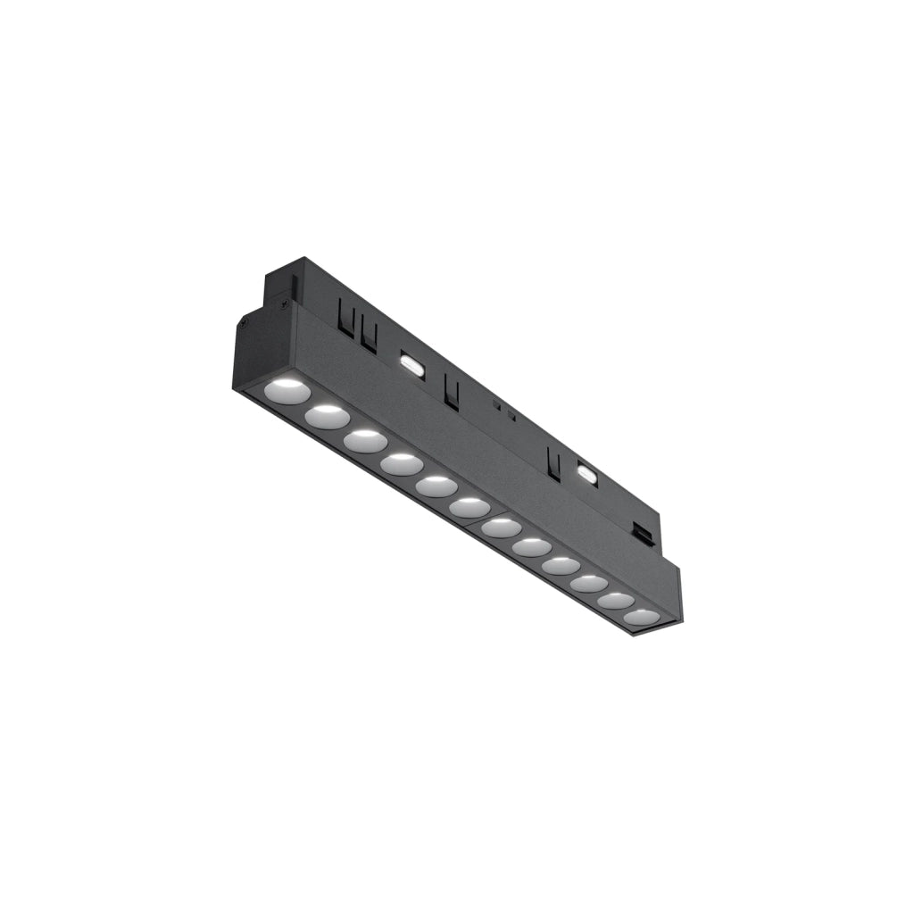 Maytoni Lampada Da Binario Exility Points 1 Luce LED Integrato Nero Alluminio
