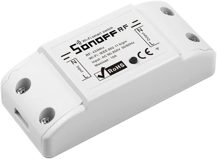 SONOFF RF BSIC RFR2 Interruttore 433 universale smart switch WiFi controllo 1Ch con temporizzazione DIY mode
