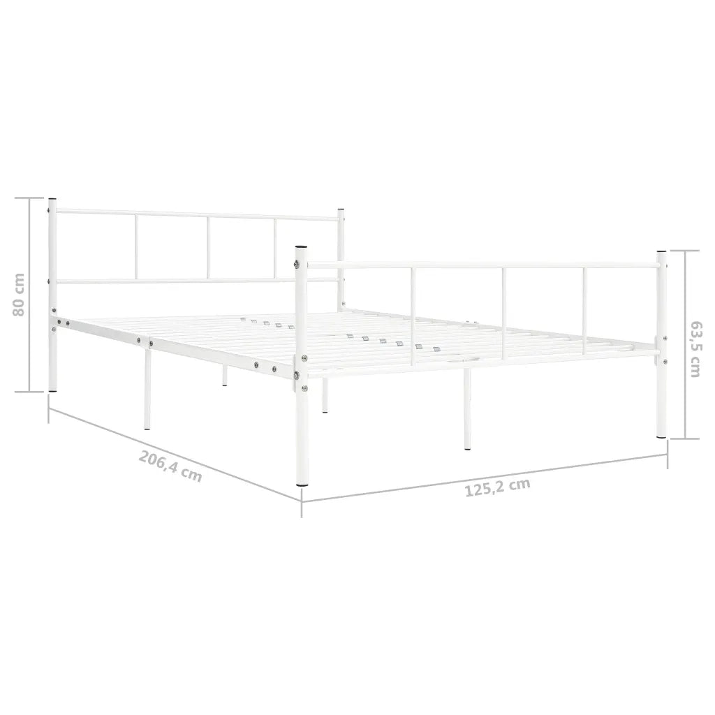 Giroletto Bianco in Metallo 120x200 cm 284631