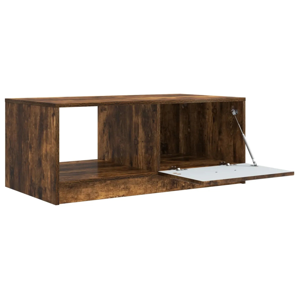 Tavolino da salotto Rovere Fumo 90 x 50 x 37 cm