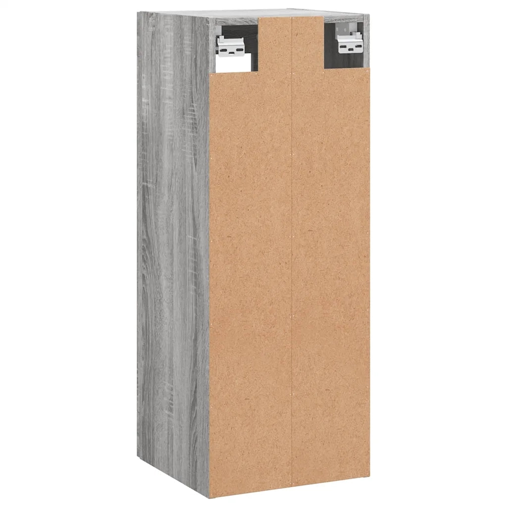 Armadietto a Muro | Mobile a Parete Grigio Sonoma 34,5x34x90 cm