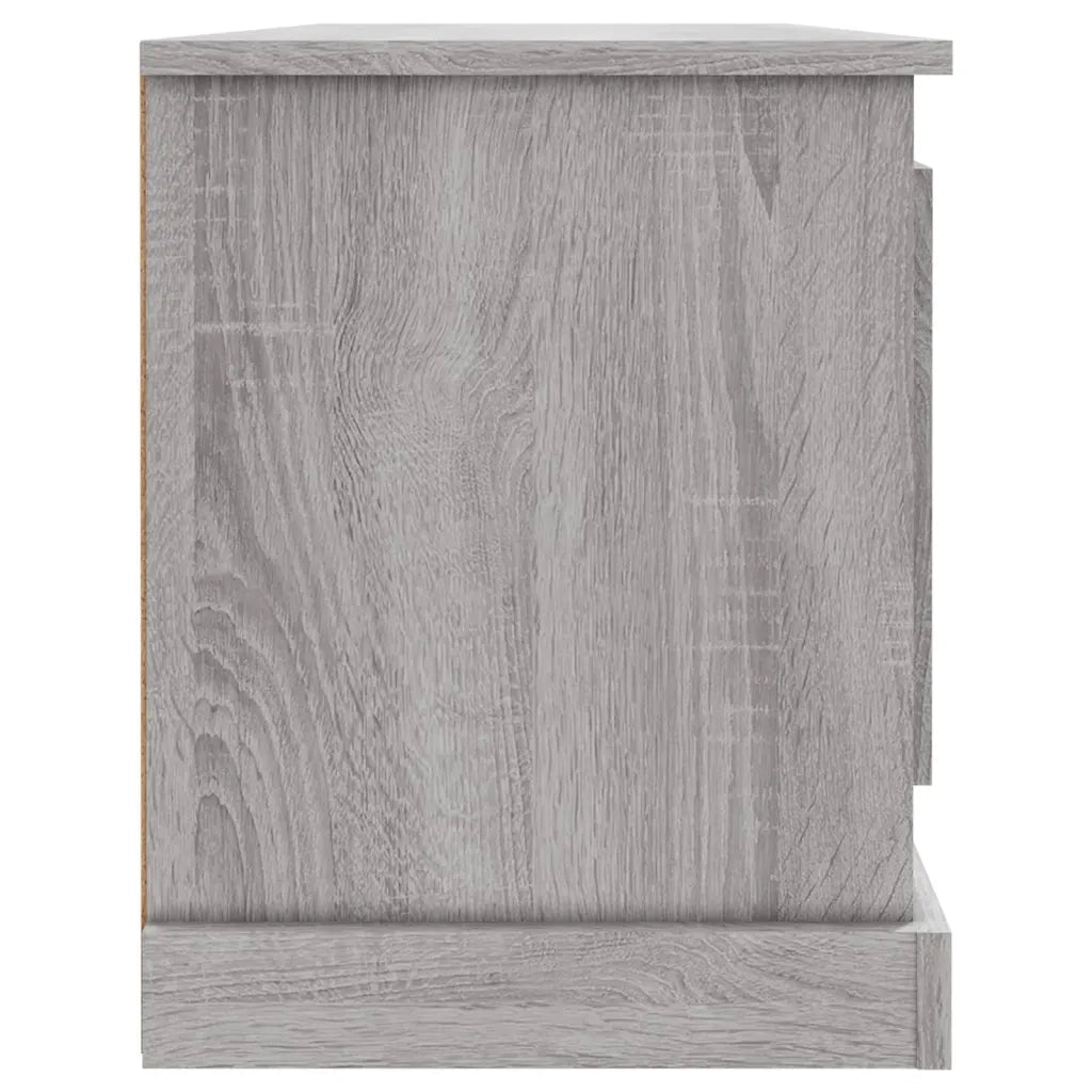 Mobile TV Grigio Sonoma 100x35,5x45 cm in Legno Multistrato 816462