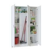 Soave, Armadio Multiuso Grande Modulabile, 110x180h cm Bianco