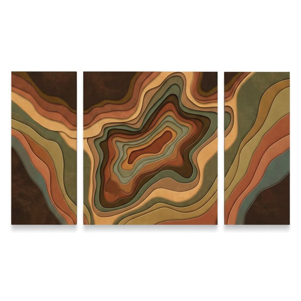 Nalase, Quadro Materiale Struttura in Tessuto, 90x90h cm Multicolore