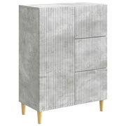 Credenza Grigio Cemento 66 x 34,5 x 90 cm Legno ingegnerizzato 894628