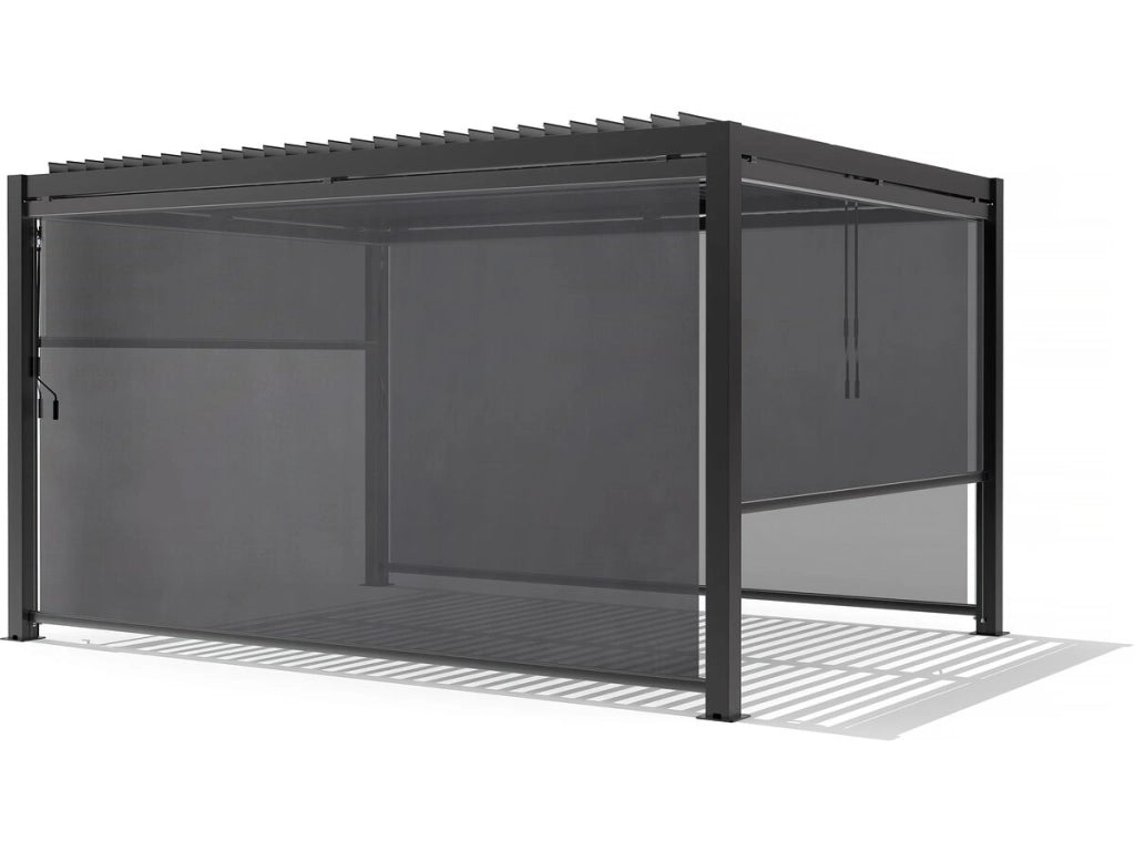 Tenda a rullo Pergola - 370 x 204 cm - Antracite