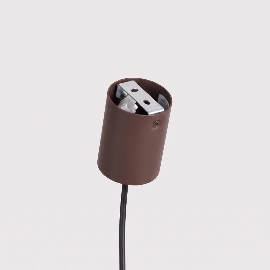 Lampadario OVIO 4 marrone Gx53