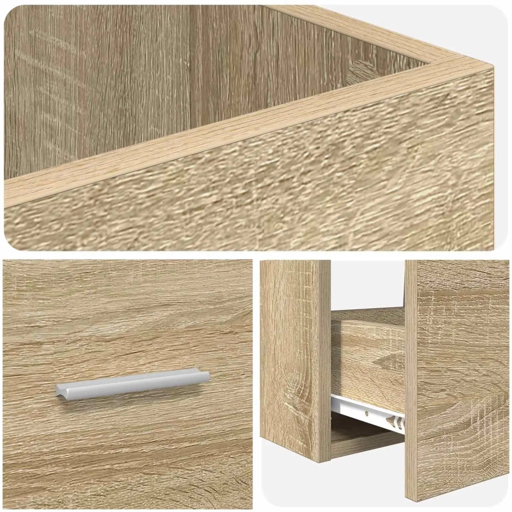 Mobile da bagno con lavabo Rovere Sonoma 42 x 40 x 84,5 cm 890698
