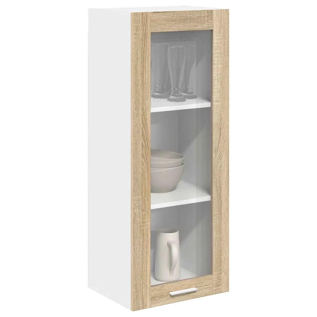 Armadio pensile con porta Rovere Sonoma 40 x 31 x 100 cm